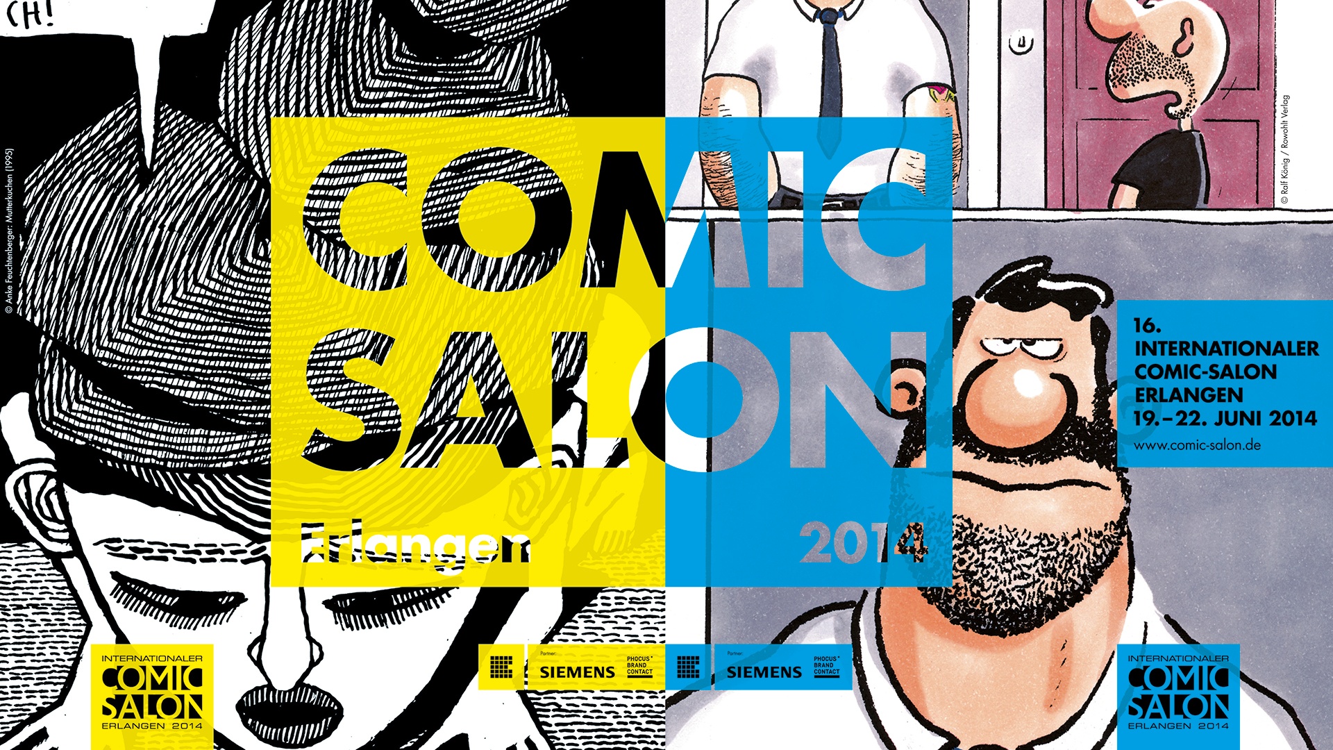 Corporate Design Comic-Salon Erlangen